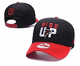 Falcons Rise Up Black Peaked Adjustable Hat GS,baseball caps,new era cap wholesale,wholesale hats